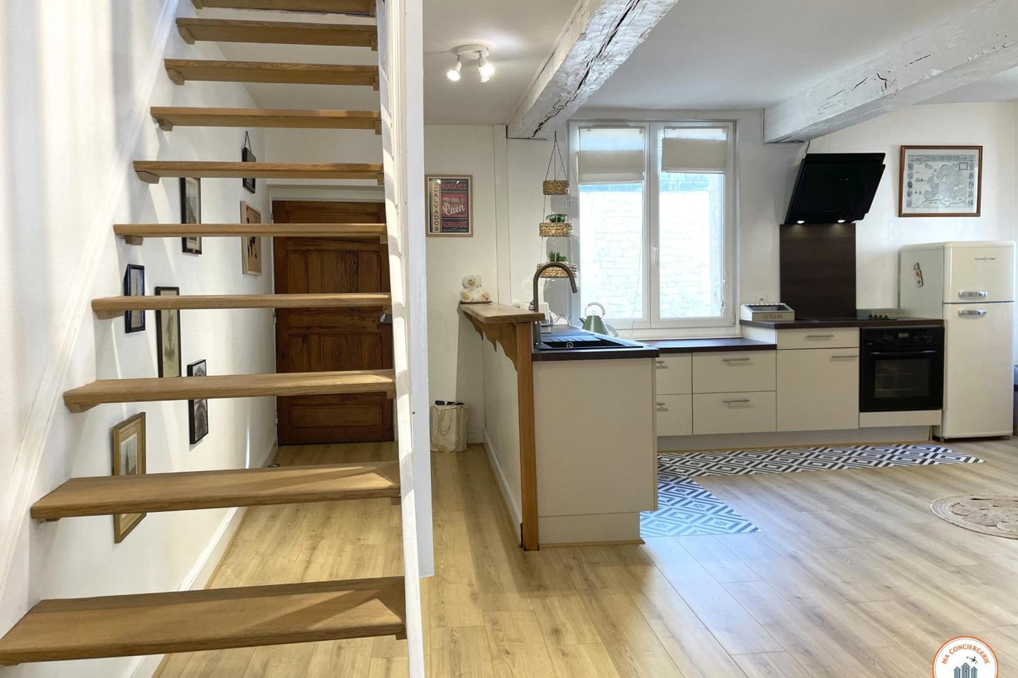 Le St-Laurent - Magnifique Triplex - Calme Caen Extérieur photo
